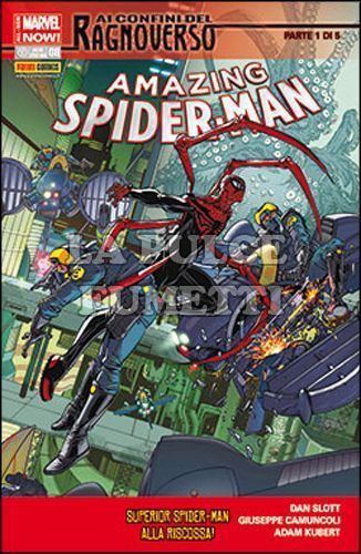 UOMO RAGNO #   622 - AMAZING SPIDER-MAN 8 - AI CONFINI DEL RAGNOVERSO 1 (DI 5) - ALL-NEW MARVEL NOW!